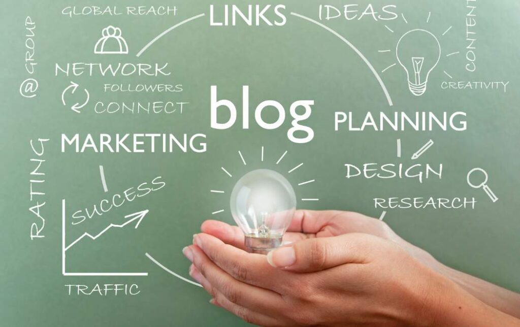 Make Money Online by Blogging the right way Content writing