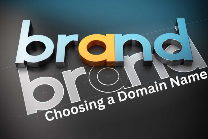 Choose right Domain name for your brand website