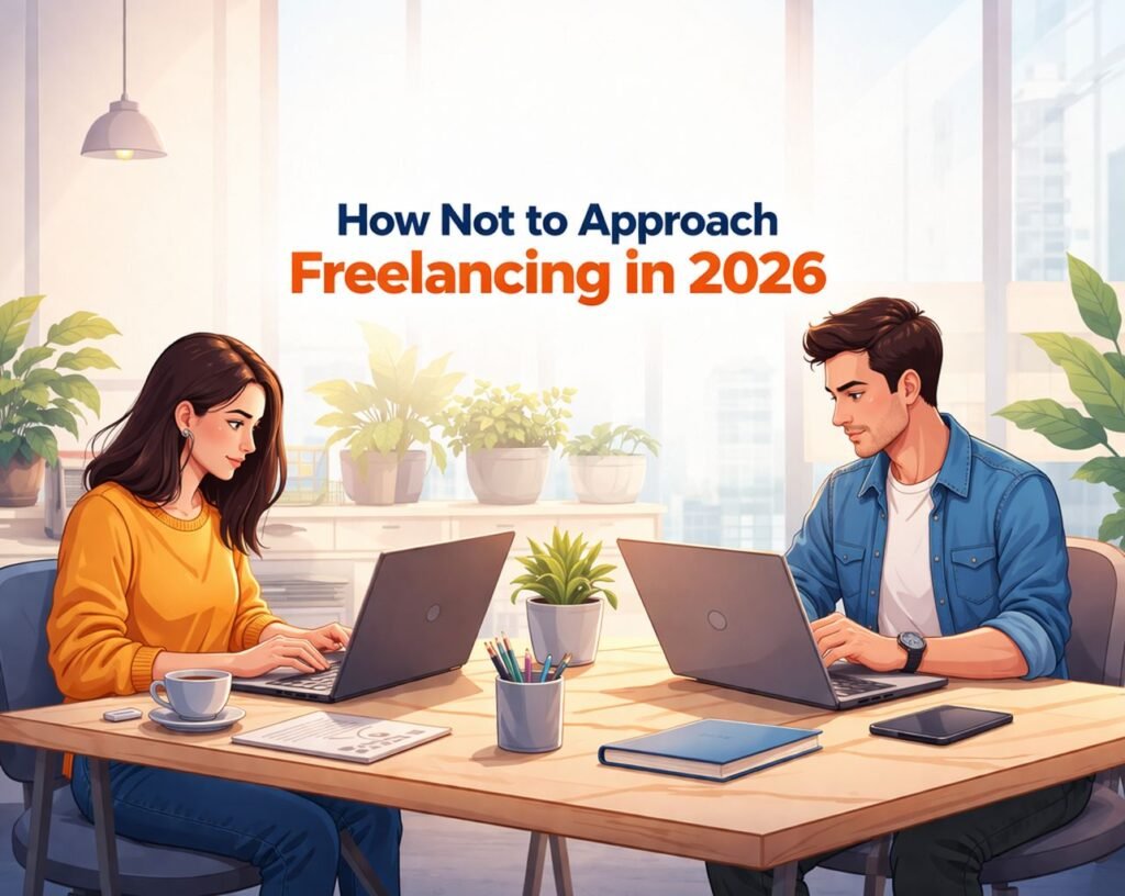 Freelancing challenges in 2026 workspace