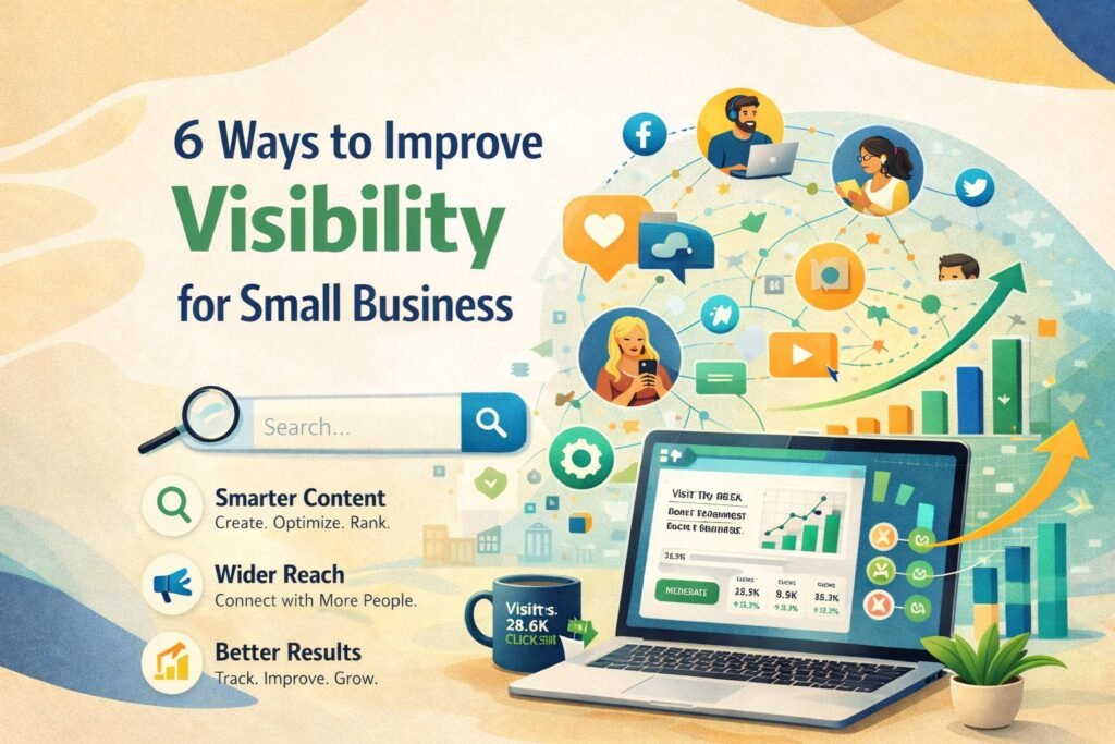 6 ways to boost small business visibility