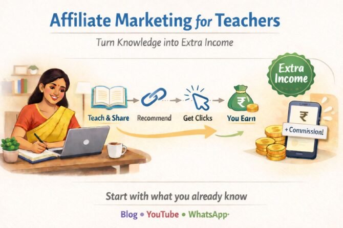 Affiliate Marketing for teachers Festured