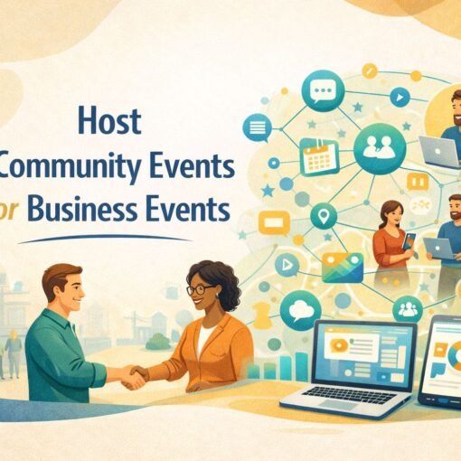 Host Community Events or Business Events