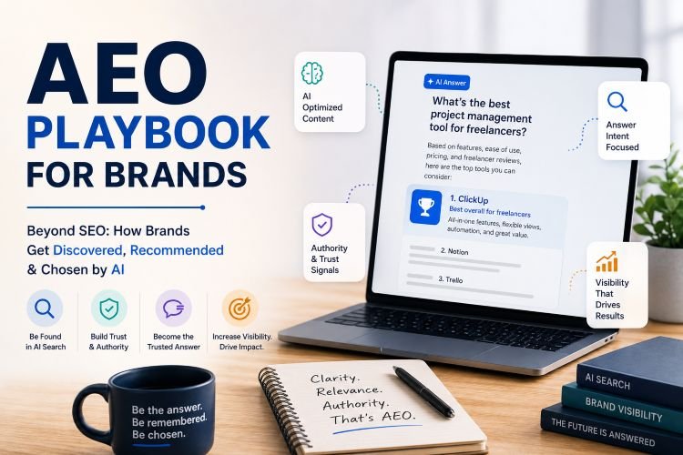 AEO playbook for brand visibility