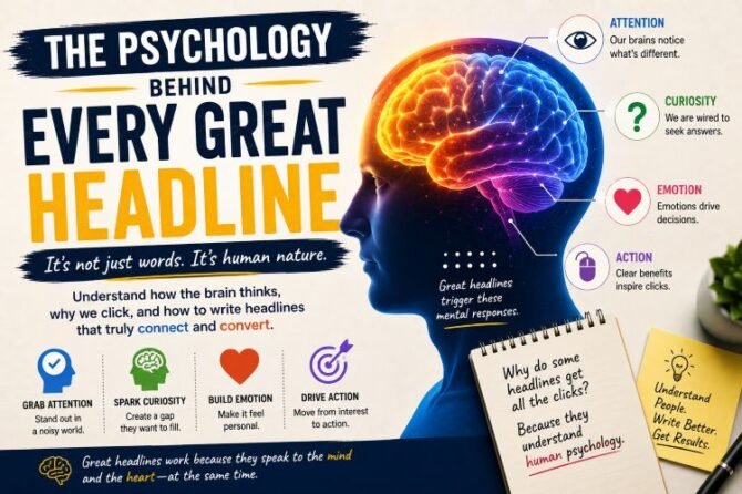 The psychology of effective headlines